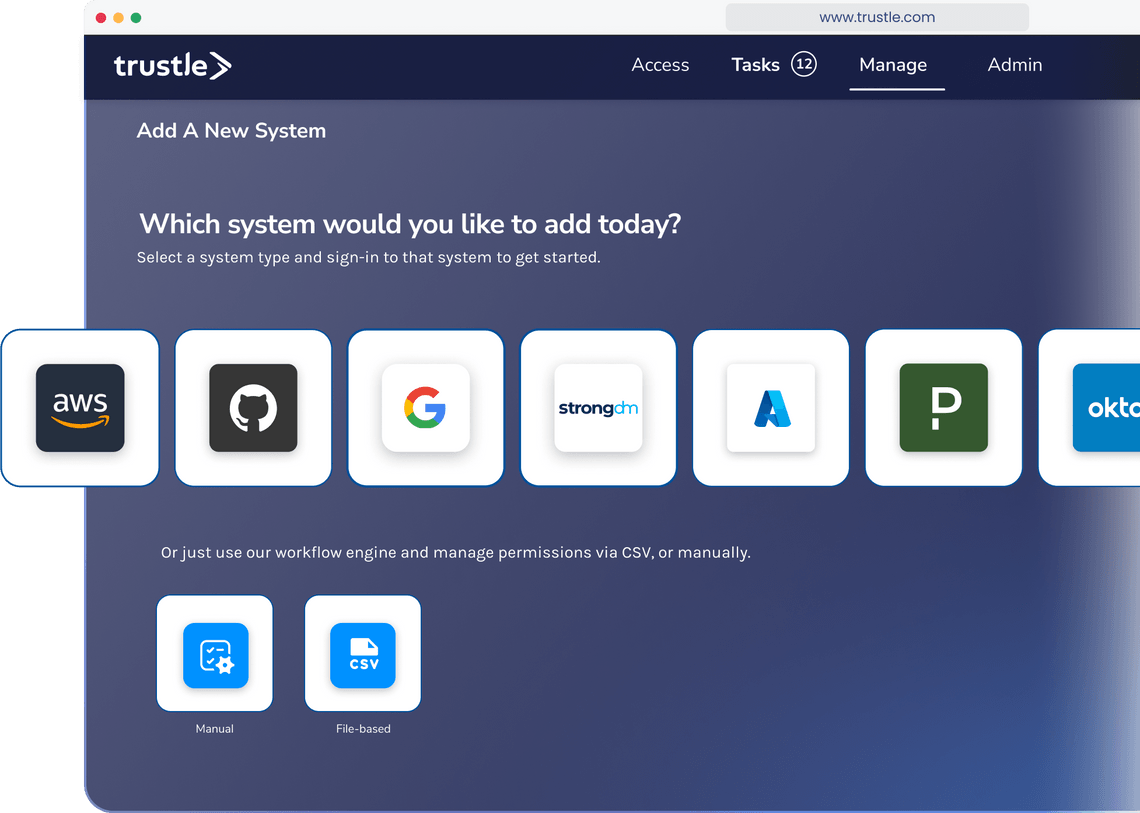Screenshot Trustle App