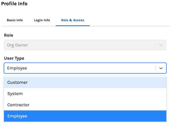 User types in Trustle